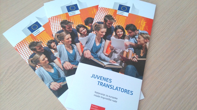 Juvenes Translatores-otvorene prijave za natjecanje u prevođenju za srednjoškolce