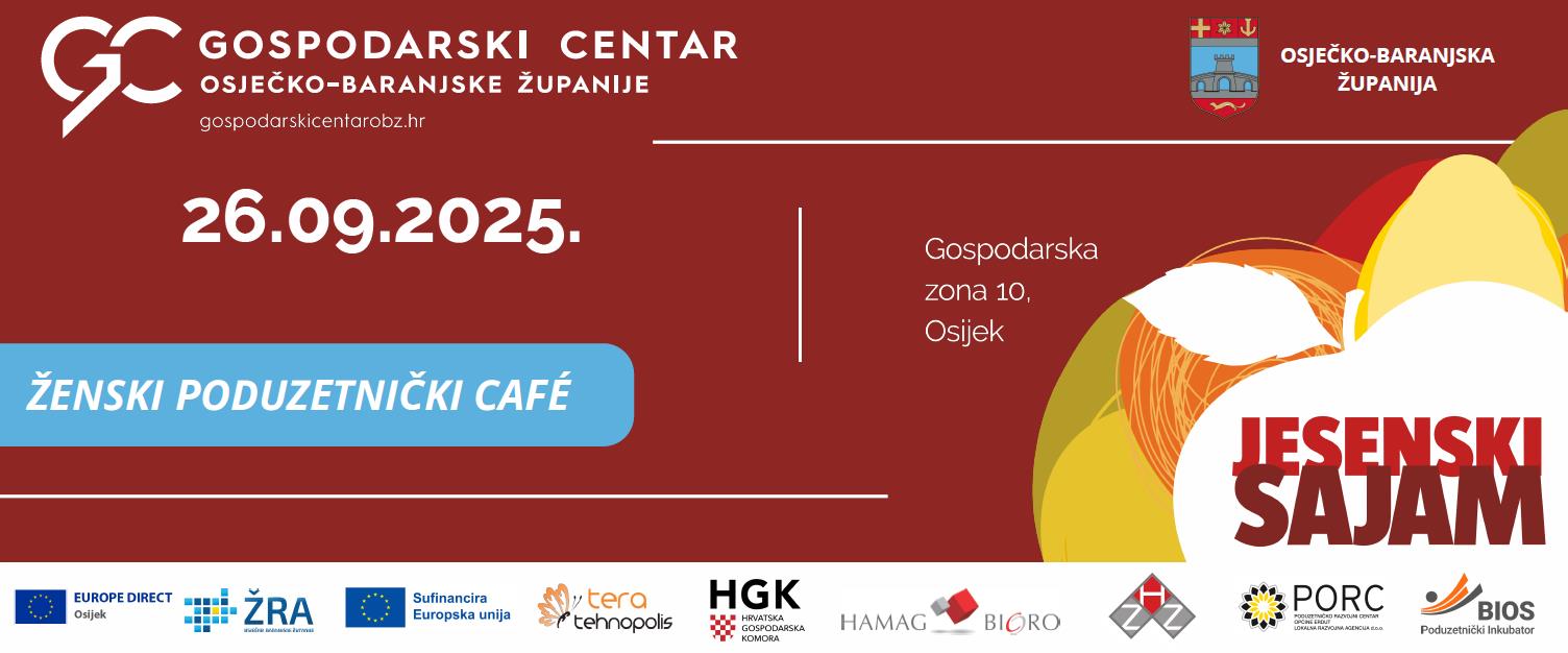 Ženski poduzetnički Cafe na Jesenskom sajmu u Osijeku