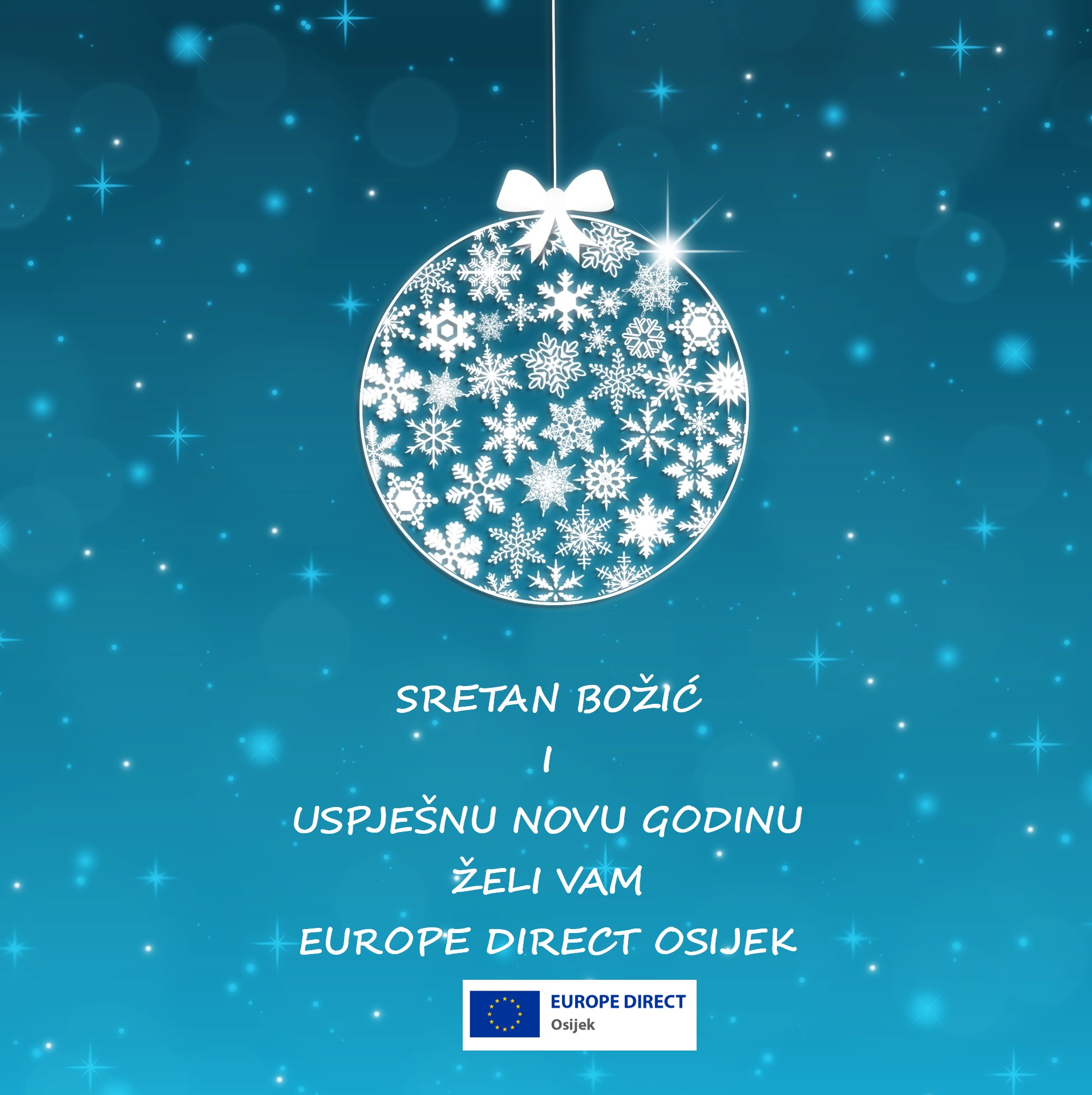 Čestitka EUROPE DIRECT Osijek